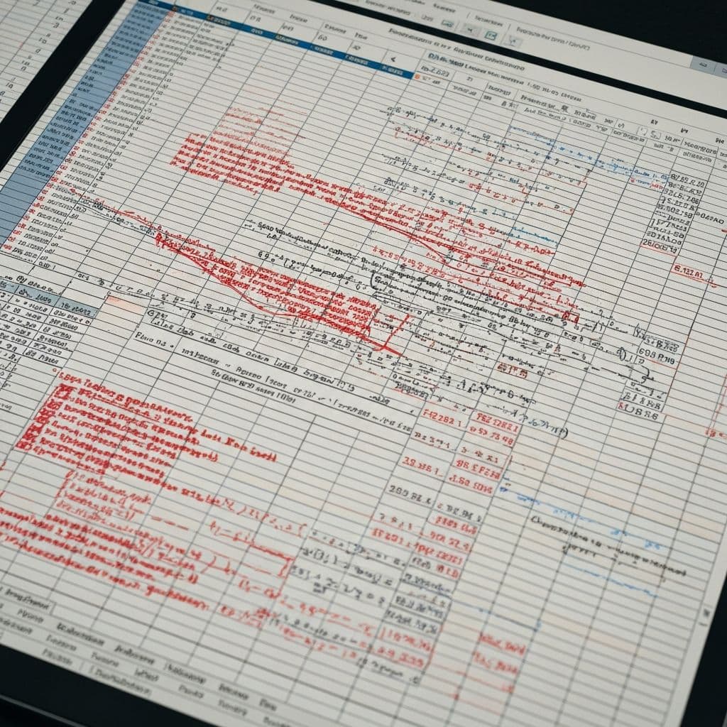 煩雑なExcel作業